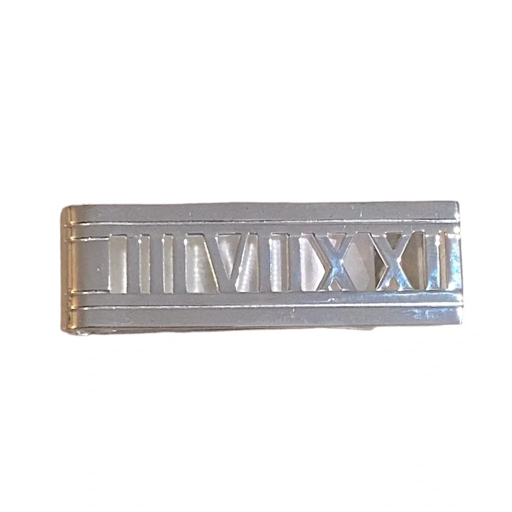 Tiffany & Co. Vintage Atlas 2004 Sterling Silver Money Clip